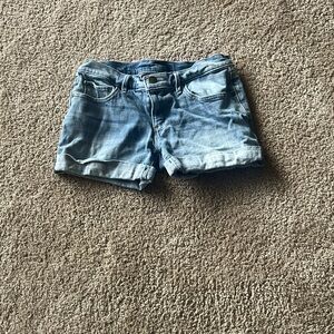 LOFT Light Blue Jean Shorts